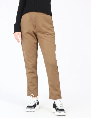 Pantaloni Zara, kaki Verde