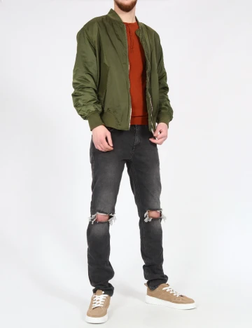 Jacheta Pull&Bear, verde Verde
