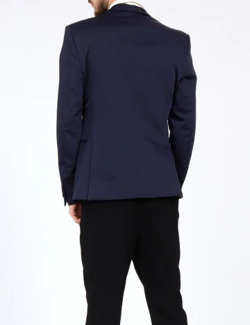 Sacou Zara, bleumarin Albastru