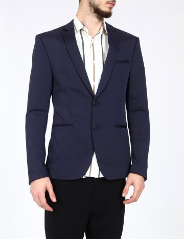 Sacou Zara, bleumarin