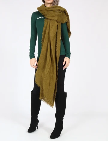 Esarfa Zara, verde Verde