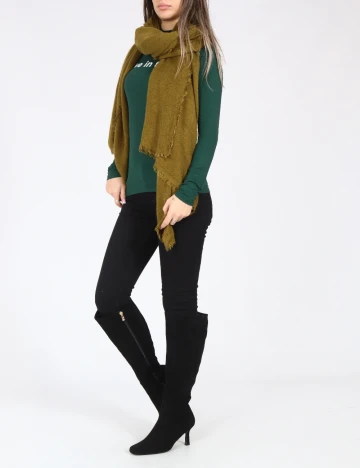 Esarfa Zara, verde Verde