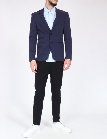 Sacou Zara, bleumarin