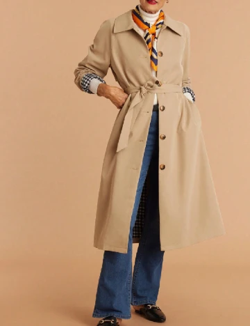 Trench SHEIN, bej Crem