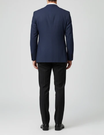 Sacou Zara, bleumarin Albastru