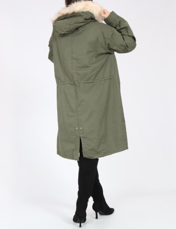 Geaca Pull&Bear, verde deschis