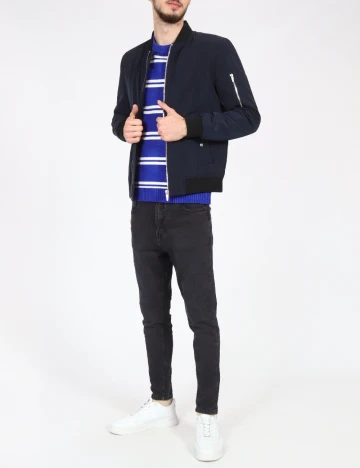 Jacheta Zara, bleumarin Albastru