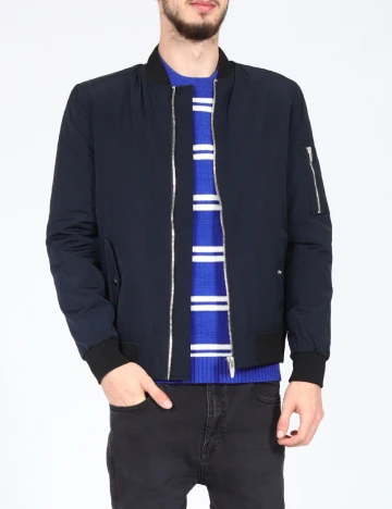 Jacheta Zara, bleumarin Albastru