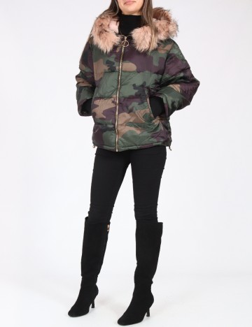 Geaca Pull&Bear, army
