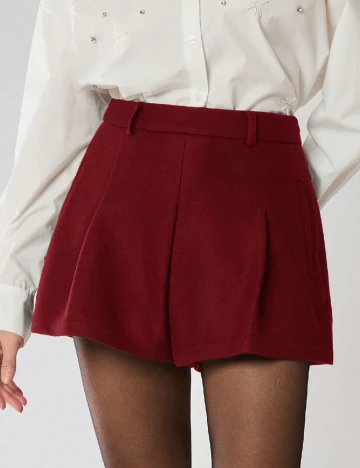 Pantaloni scurti SHEIN, rosu Rosu