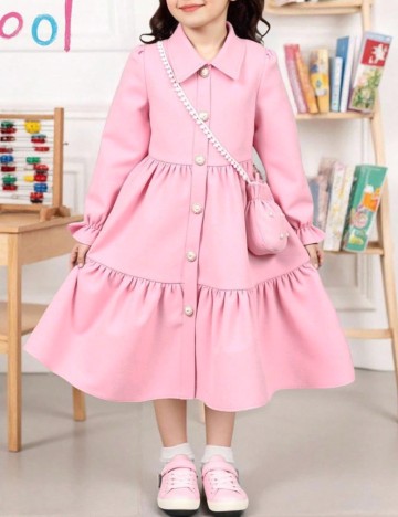 
						Rochie Shein Kids, roz