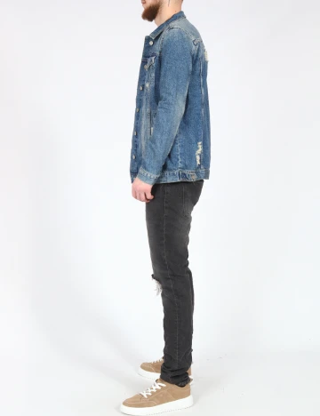 Jacheta Zara, albastru Albastru