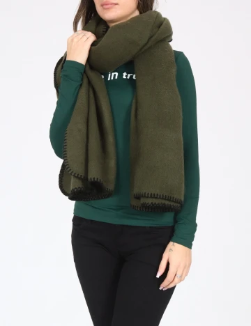 Esarfa Zara, verde Verde