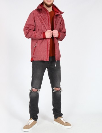 Jacheta Pull&Bear, rosu