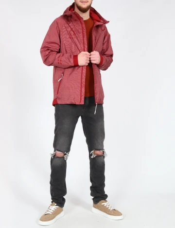 Jacheta Pull&Bear, rosu Rosu