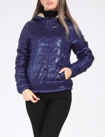 Geaca Pull&Bear, albastru