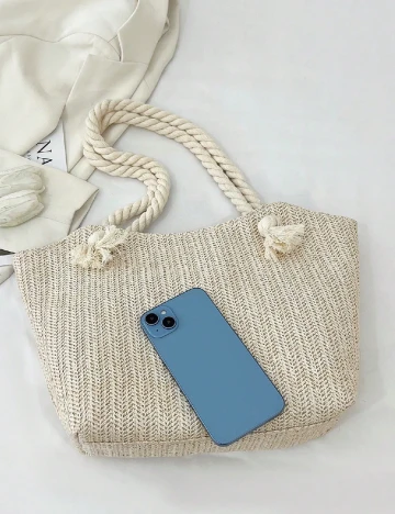 Geanta SHEIN, bej Crem