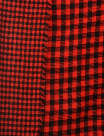 Esarfa Zara, rosu/negru