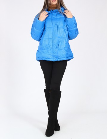 Geaca Oversize Zara, albastru