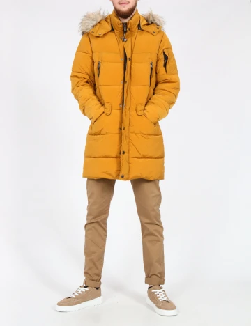 Geaca Zara, mustar Galben