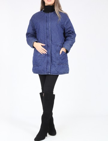 Jacheta Pull&Bear, albastru