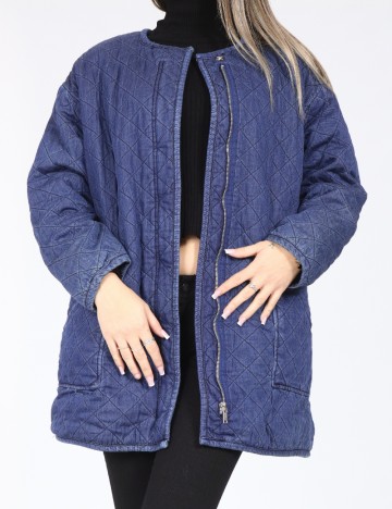 Jacheta Pull&Bear, albastru