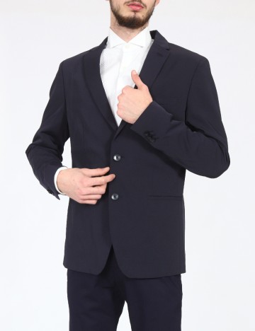 
						Sacou Zara, bleumarin