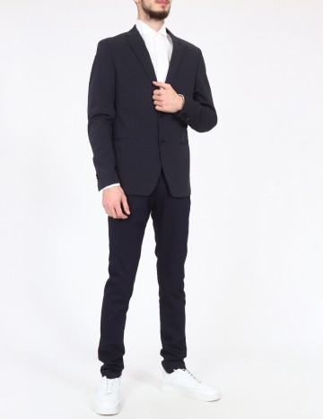 Sacou Zara, bleumarin