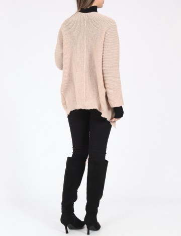 Cardigan SHEIN, maro deschis