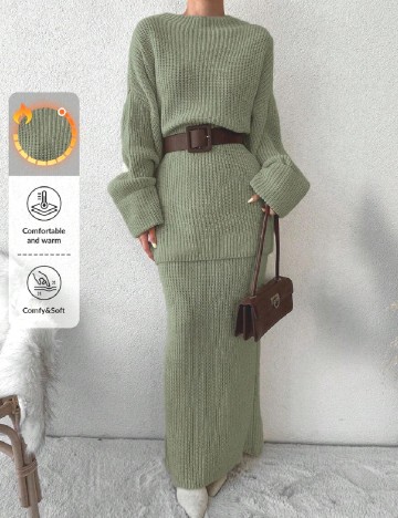 
						Compleu SHEIN, verde