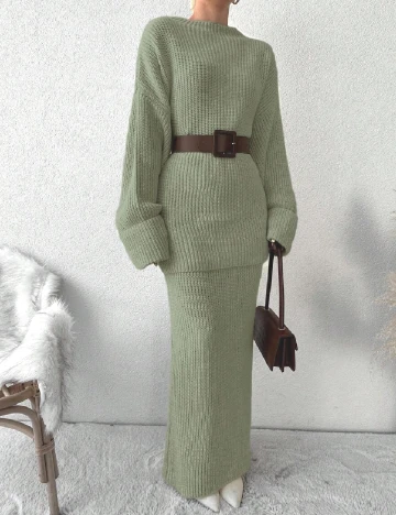 Compleu SHEIN, verde Verde