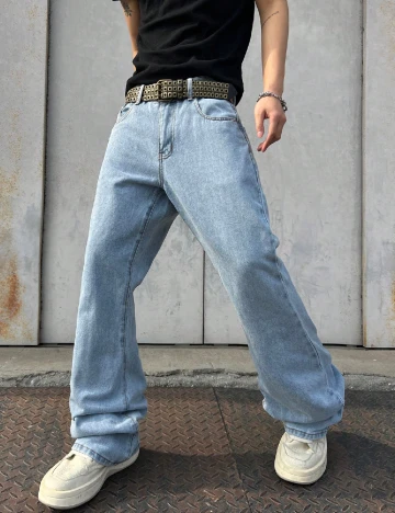 Blugi SHEIN, albastru Albastru