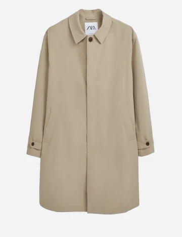 Trench Zara, bej Crem