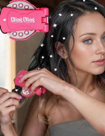 Aparat pentru aplicarea de  pietricele SHEIN, mix culori