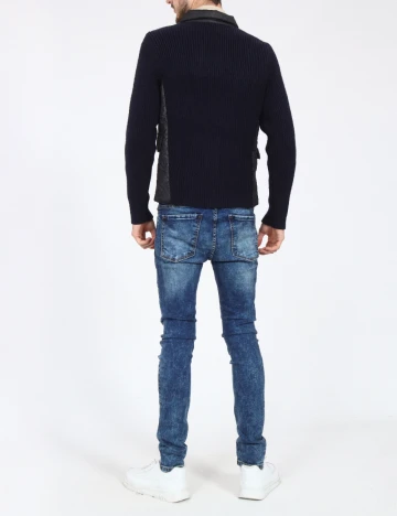 Jacheta Zara, negru/bleumarin Negru