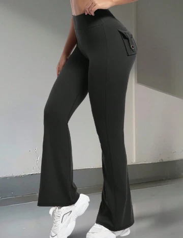 Pantaloni SHEIN, negru Negru