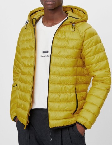 
						Geaca Bershka, galben