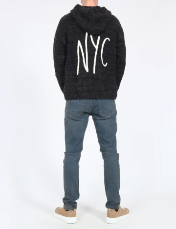 Hanorac Zara, negru Negru