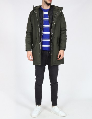 Geaca Pull&Bear, verde