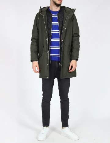 Geaca Pull&Bear, verde Verde