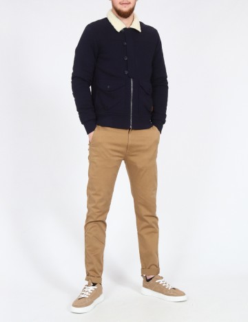 Jacheta Bershka, bleumarin