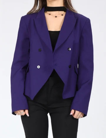 Sacou Zara, albastru Albastru