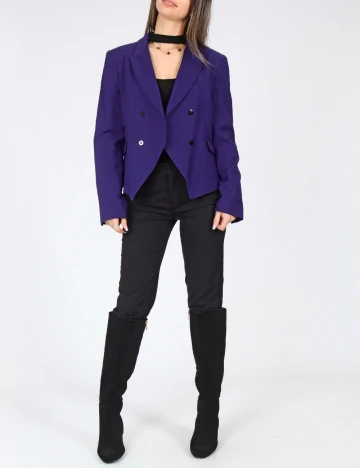 Sacou Zara, albastru Albastru