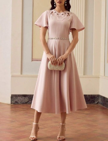 
						Rochie medie SHEIN, roz