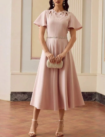 Rochie medie SHEIN, roz Roz