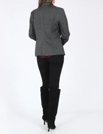 Sacou Zara, gri inchis Gri