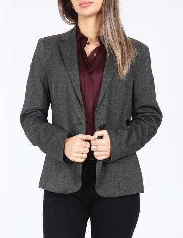 Sacou Zara, gri inchis Gri