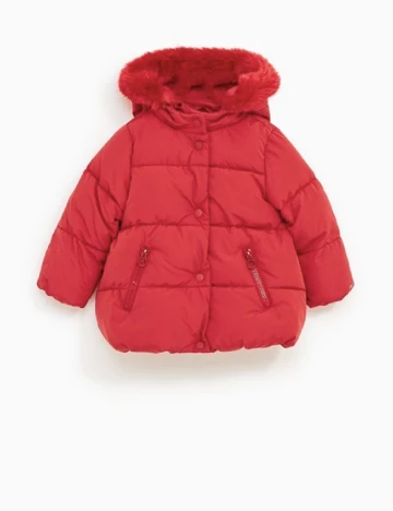 Geaca Zara, rosu Rosu