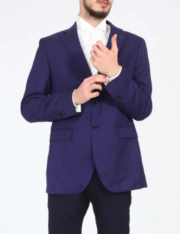 Sacou Massimo Dutti, albastru Albastru