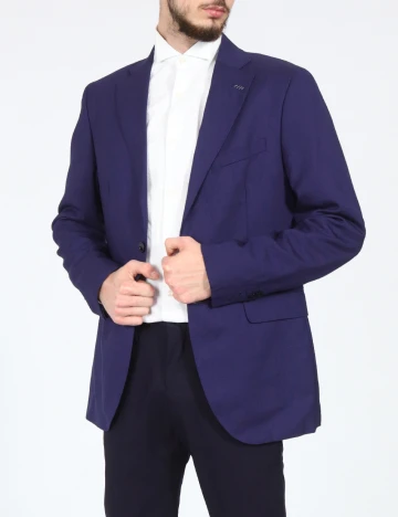 Sacou Massimo Dutti, albastru Albastru